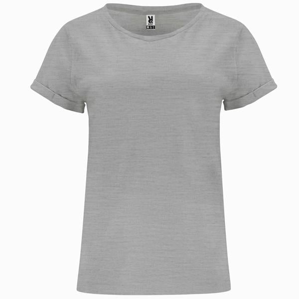 Roly Womens/Ladies Cies T-Shirt - Heather Grey - 