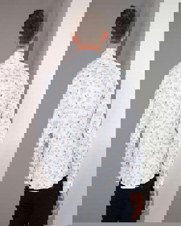 Steel & Jelly Limited Edition Toile Animal Print Long Sleeve Shirt