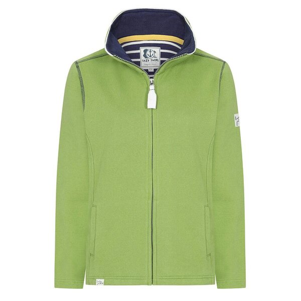 Lazy Jacks LJ33 - Ladies Full Zip Sweatshirt - Lime