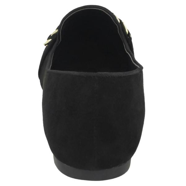 Spot On Ladies Spot On Chain Vamp Ballerinas