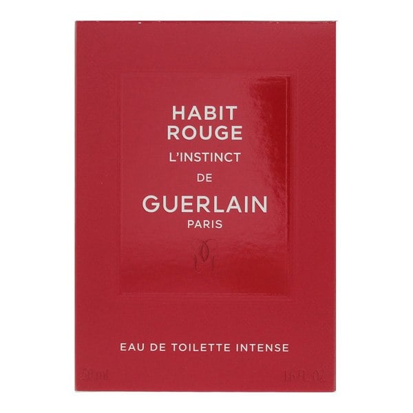 Guerlain Habit Rouge L'instinct Eau de Toilette Intense 50ml for Him