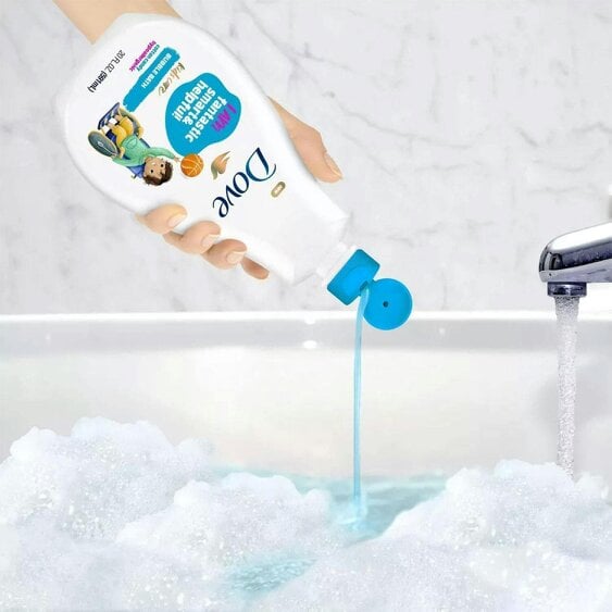 Dove Foaming Fun Kids Care Bubble Bath Duo Pack Cotton Candy & Berry, 591ml