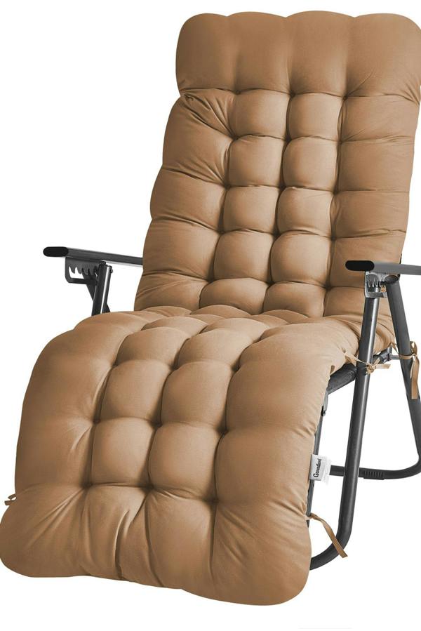 Groundlevel Extra Thick Soft Fill Full Length Chair Cushions