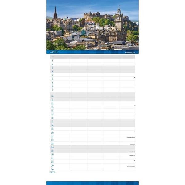 Scotland Family Organiser 2027, Family Planners, Month To View, Travel, Gift