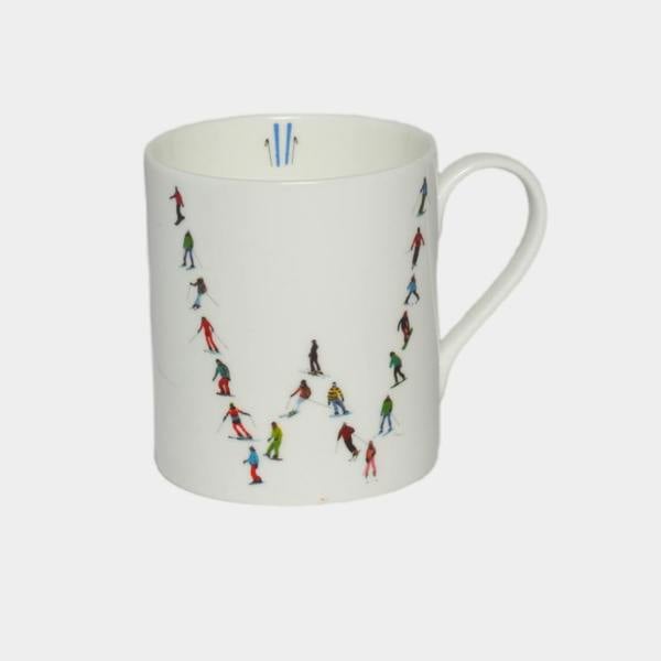 Powderhound Alphabet Ski Mug W
