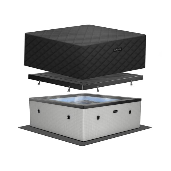 Wave Garda 4/6 Person Eco Foam Hot Tub with Built-In Integrated Heater