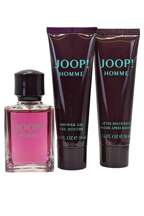 Joop Homme Eau de Toilette Spray 30ml Shower Gel 50ml, After Shave Balm 50ml