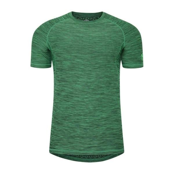 Umbro Mens Pro Training Elite Base Layer Top - Black/Toucan - 