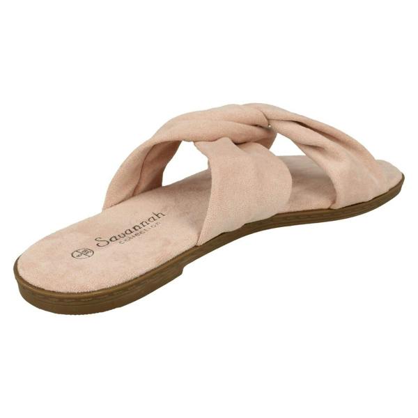 Savannah Ladies Savannah Strappy Mule Sandals F00366
