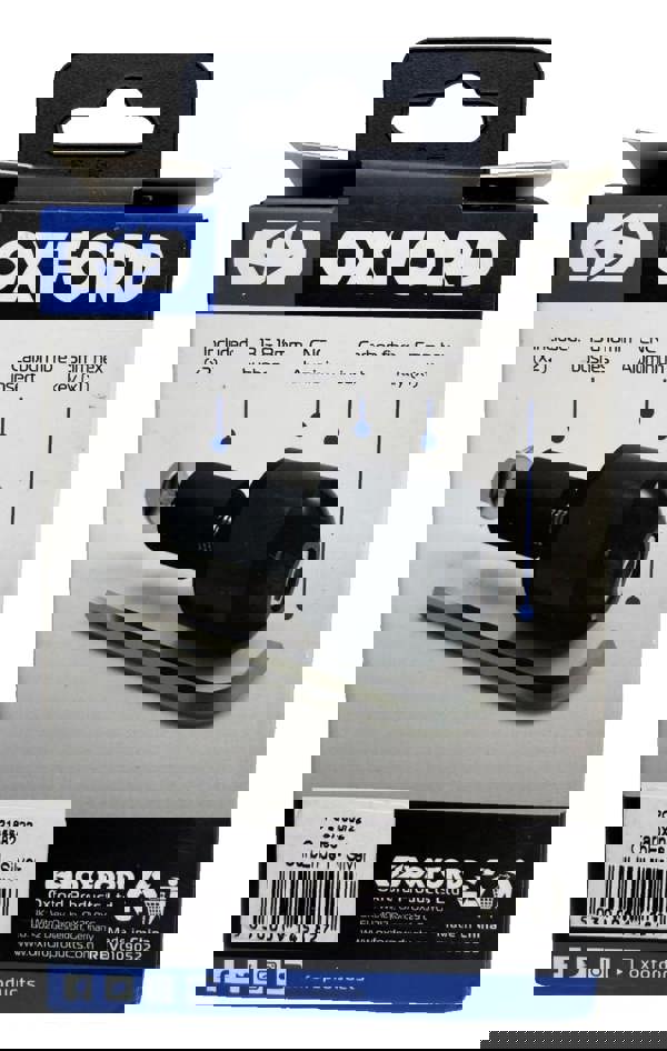 Oxford CarbEnds 1 Colourways Gold, Blue, Red, Silver