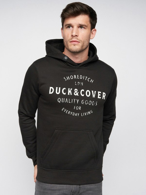 Duck and Cover Stocktons Hoodie - Black