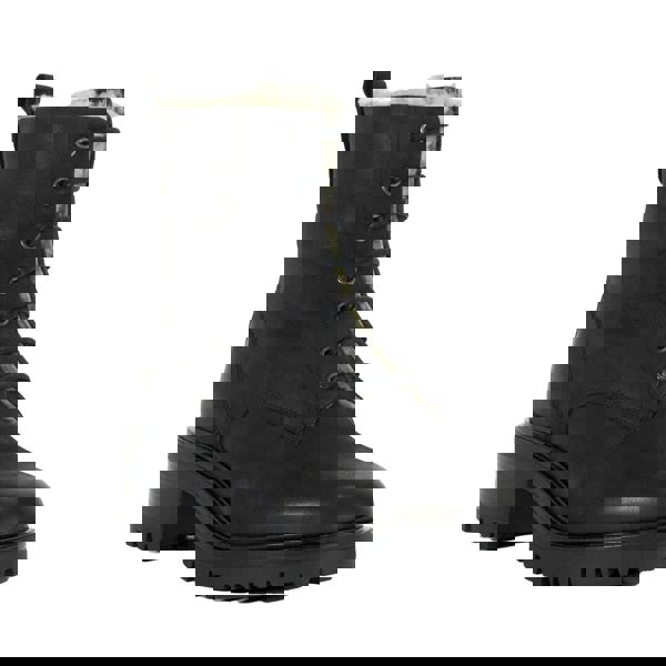 Dune London Womens/Ladies Paniz Faux Fur Lined Chunky Ankle Boots - Black