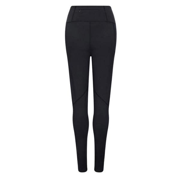 Rear image of Hoggs of Fife Sky ladies thermal leggings showcasing high waist