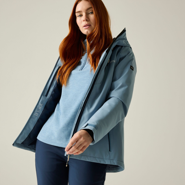 Regatta Womens/Ladies Highton Stretch Padded Jacket - Dusky Blue