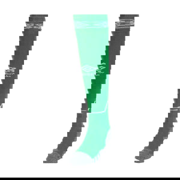 Umbro Childrens/Kids Diamond Football Socks - Emerald/White - 