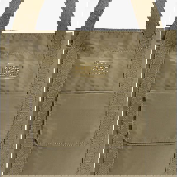 Barbour QUALIFY Tote Bag   in  Green