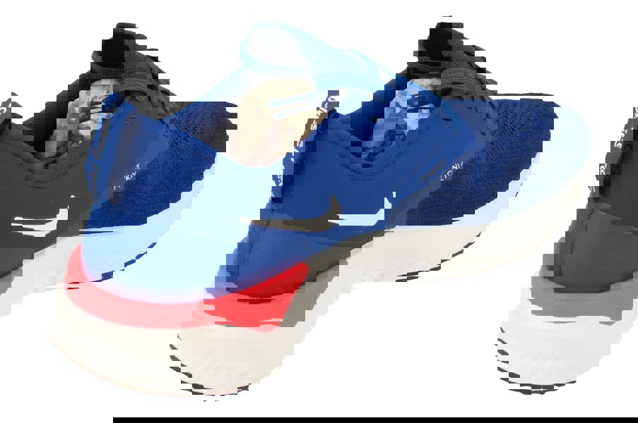 Nike Odyssey React 2 Flyknit Mens Ah1015  400 - Indigo Force White Blue Void 400 - Photo 2