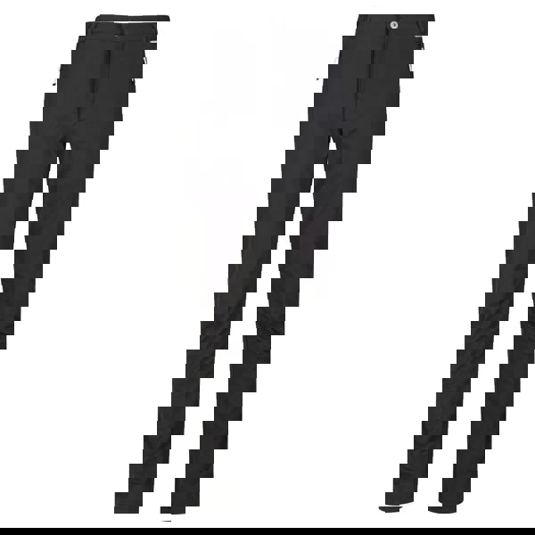 Regatta Great Outdoors Mens Adventure Tech Geo II Wind Resistant Short Leg Softshell Trousers - Ash - 