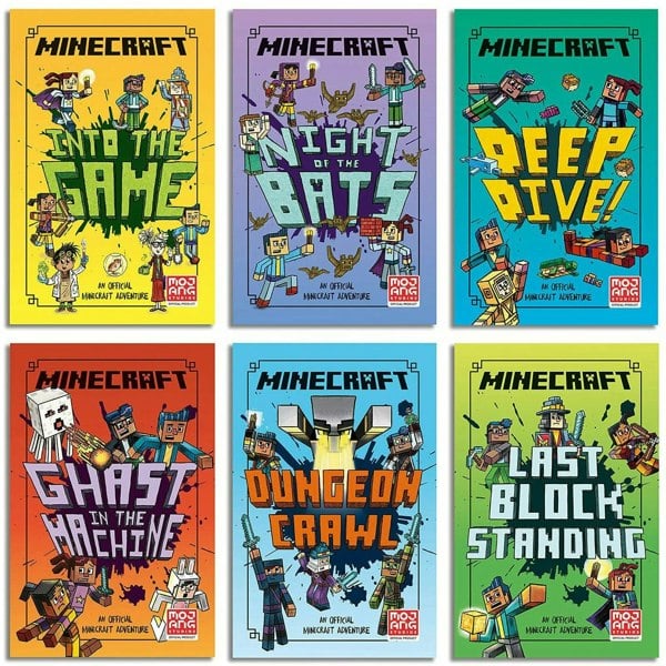 Minecraft The Woodsword Chronicles 6 Books Set By Nick Eliopulos