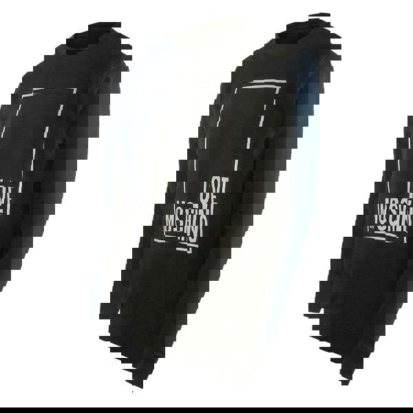 Love Moschino Box Logo Black Sweatshirt - Nova Clothing