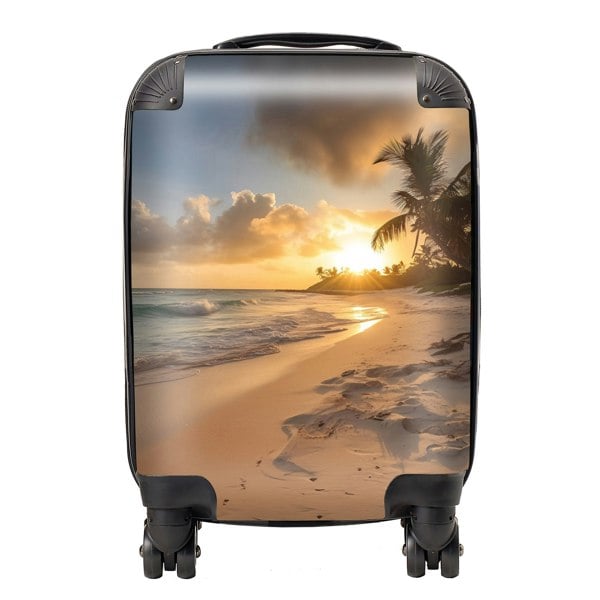 Warren Reed Sunrise In Paradise Suitcase