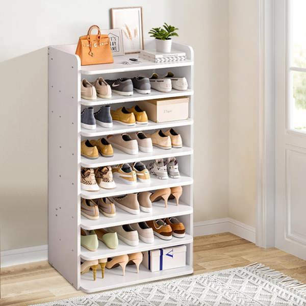 Living and Home 8-Tier Shoe Rack Shoe Cabinet for Entryway