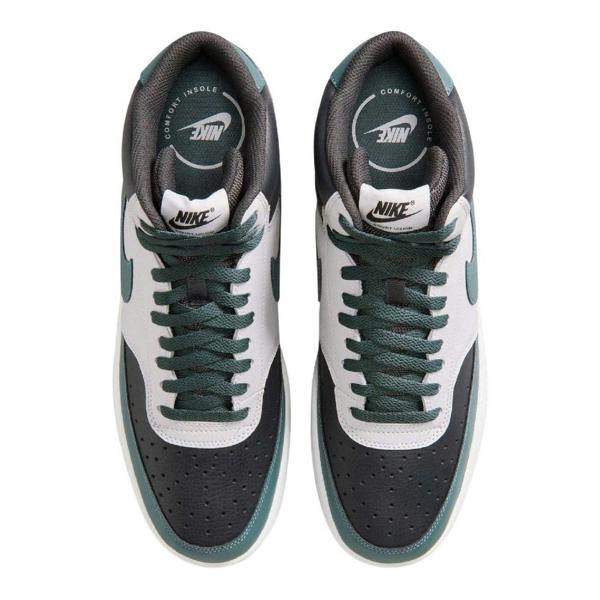 Nike Mens Court Vision Next Nature Synthetic High-top High Top Trainers - Grey/Slate - 