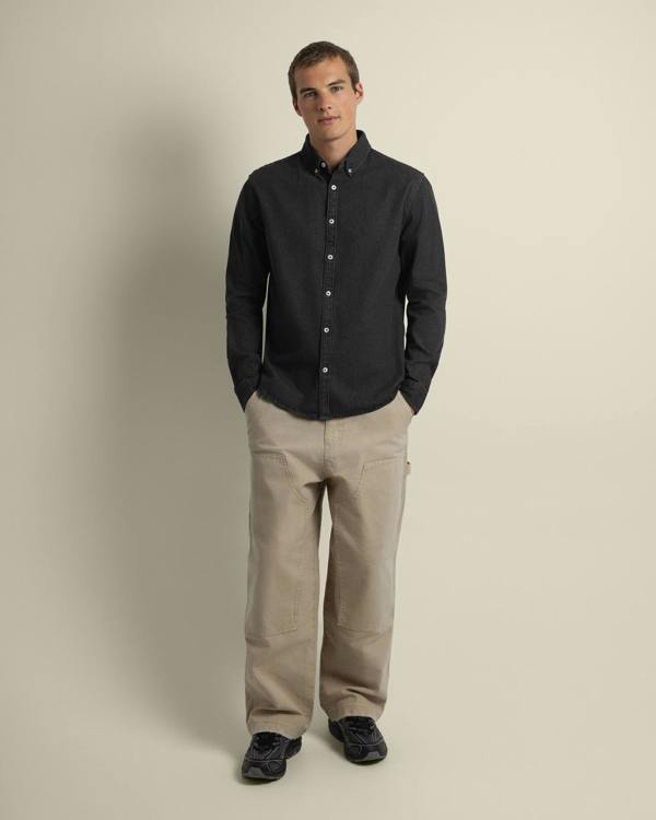 Larsson & Co Freddie - Denim Long Sleeve Shirt
