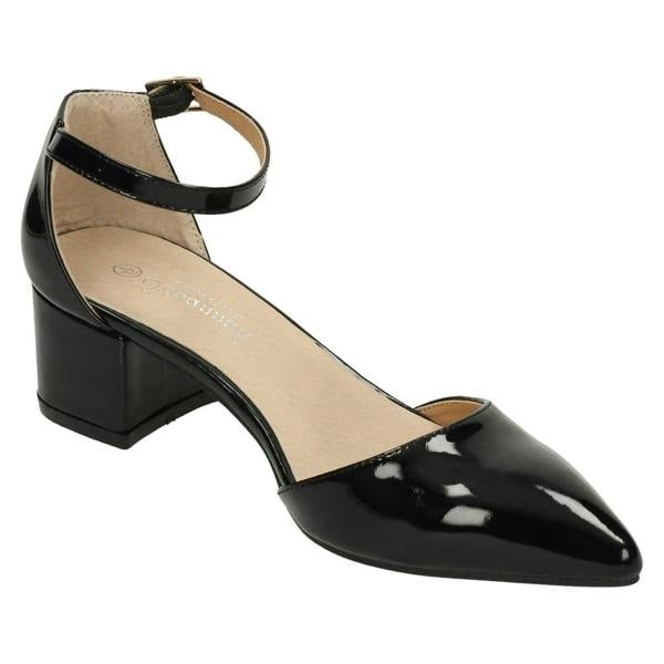 Savannah Ladies Savannah Mid Heel Waisted Shoes
