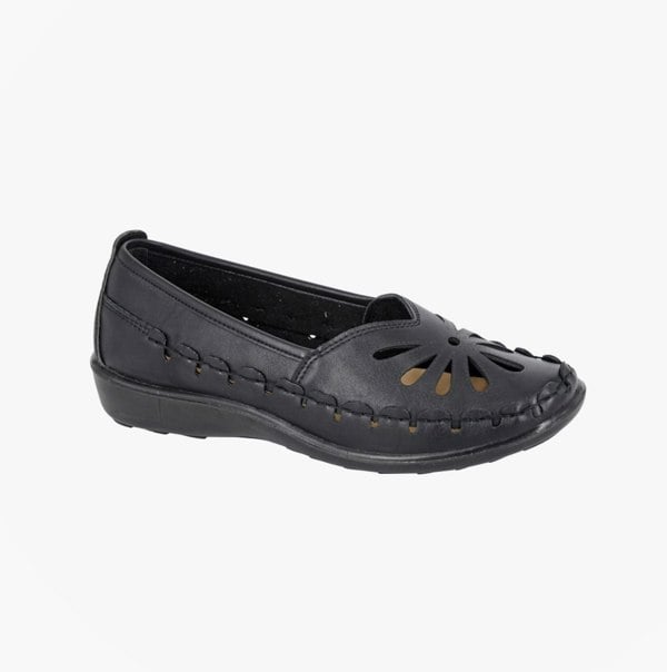 Boulevard L516A Ladies Shoes Black