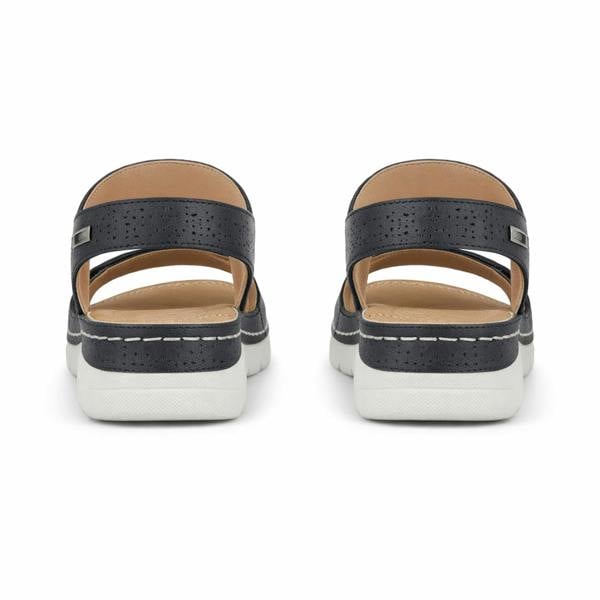 Boulevard L844 Slingback Sandals in Black