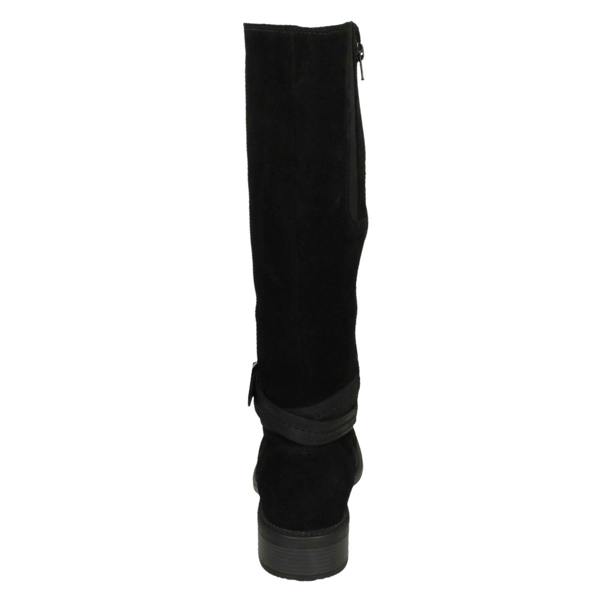 Clarks Ladies Clarks Zip Comfort Knee High Boots Maye Shine