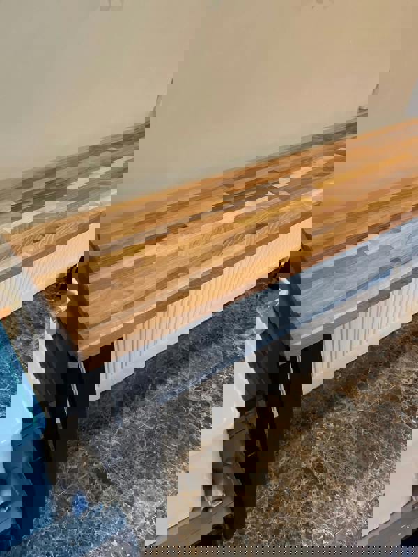 TRL Furniture Staved Walnut Breakfast Bar