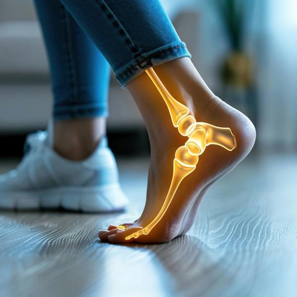 female X-ray bone ankle