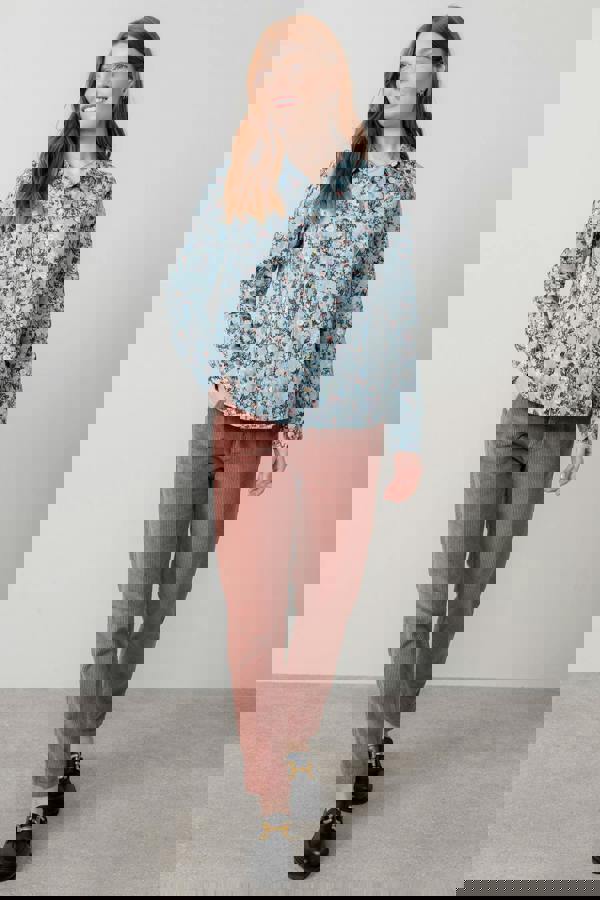 Brookend Stretch Cord Trouser Antique Rose | Lily and Me Clothing