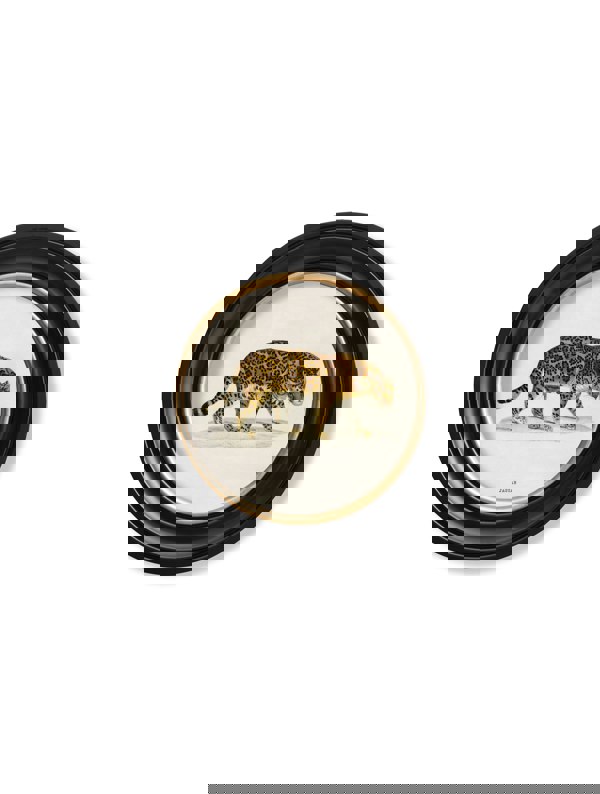 Exceptional Art c.1836 Jaguar - Round Frame