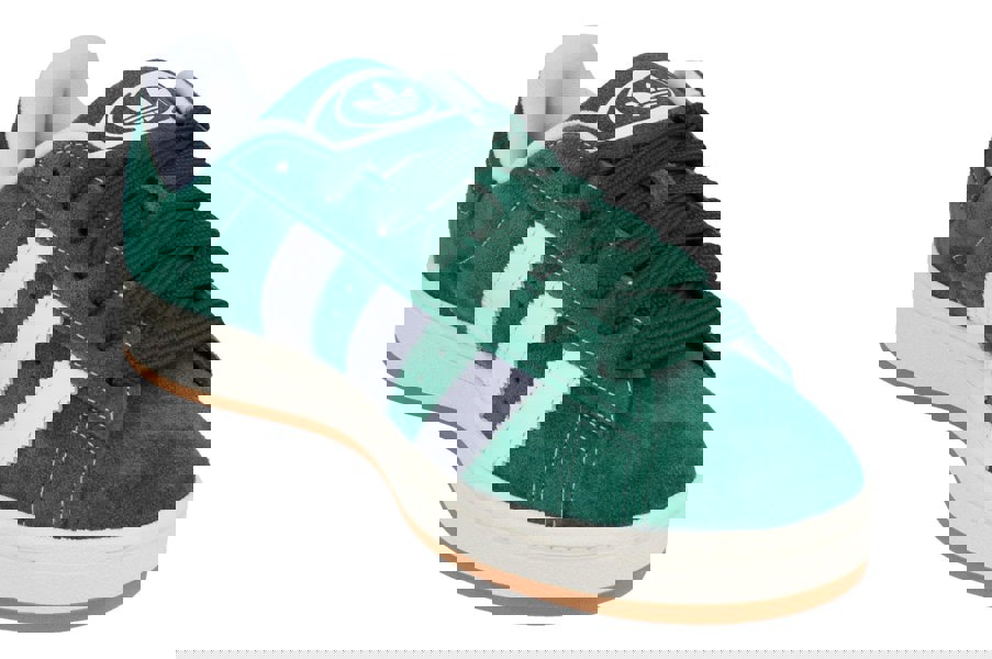 Adidas Originals Campus 00S Mens Trainers Sneakers  HO3472 - Dark Green White Orange - Photo 3