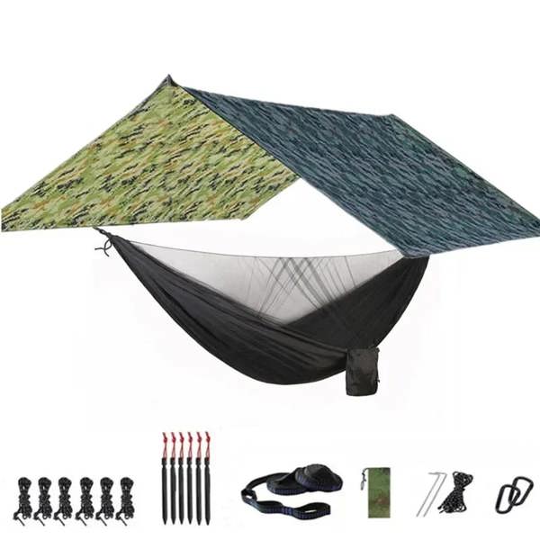 OLPRO Portable Hammock with Canopy & Bug Net