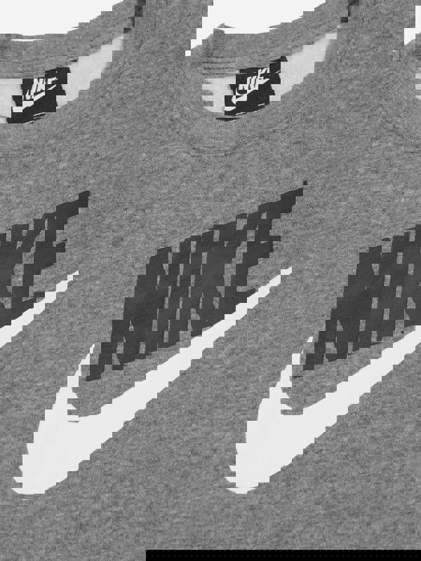 Nike Boys Club HBR Fleece Sweatshirt in Grey