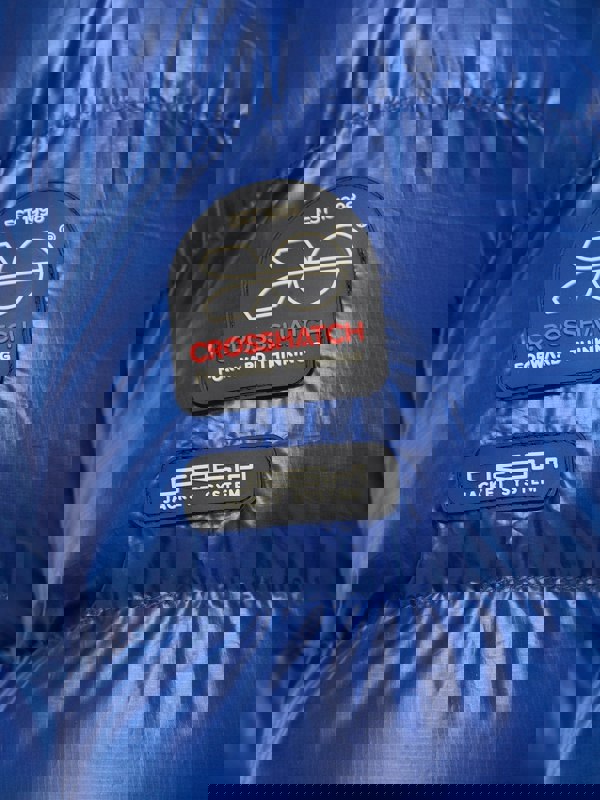 Crosshatch Crosswell High Shine Jacket Royal