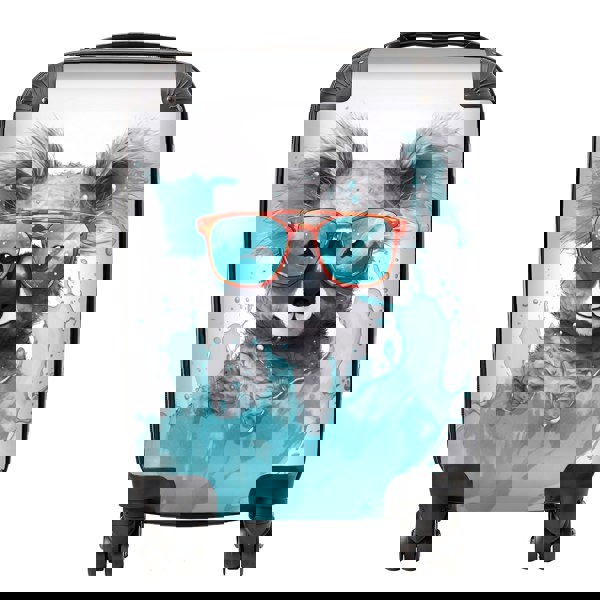 Warren Reed Splashart Koala In Glasses Suitcase