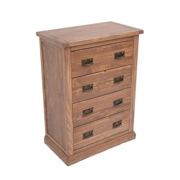 Cabinet Bits Tirolo 4 Drawer Chest of Drawers Bras Drop Handle