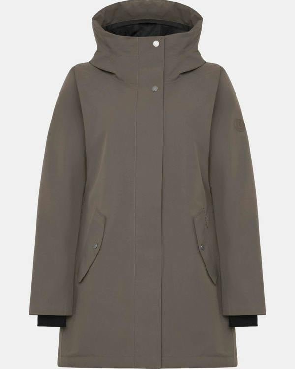 Didriksons Womens Alana Parka 2 - Mocha Brown F07