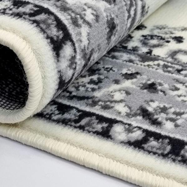 Cream Grey Vitage Rug Large Small XL Soft Modern Oriental Living Room Bedroom Carpet Rug