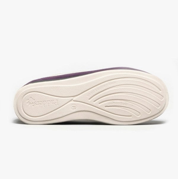Padders REPOSE Womens (EE Fit) Full Slippers Lilac