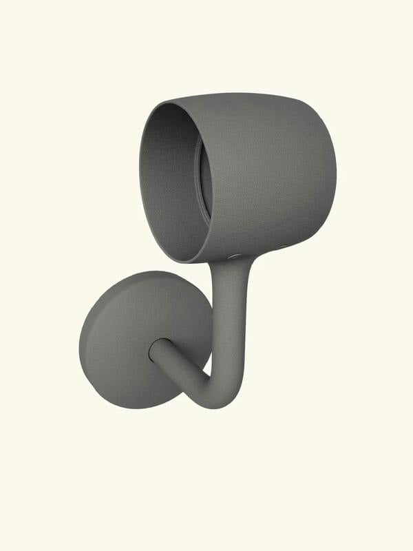  This Luddington Textured Grey connecting bracket connects two 40mm poles in a straight run and keeps everything neatly aligned. 