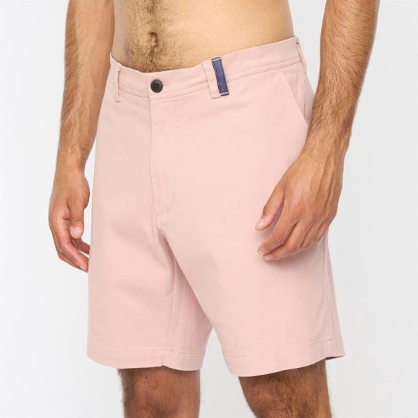 Gabicci G54V01 Mens Washed Stretch Twill Shorts Gabicci Classic - PEACH