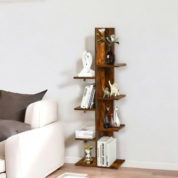 Rafaelo Mobilia Industrial 8 Tier Free-Standing Tree Display Stand