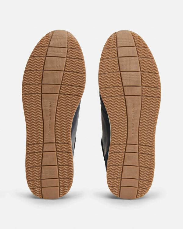 Tommy Hilfiger TH Dressy Mens Suede Mix Trainers - Desert Sky | CHO | Designer Mens Trainers