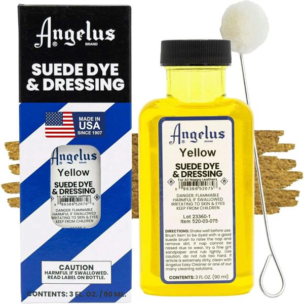 Angelus Suede Dye and Dressing - Restore and Protect Delicate Suede 3oz